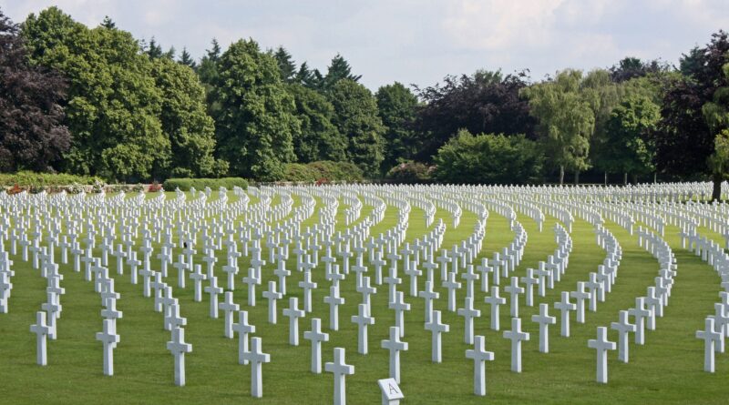 vue sur un cimetière